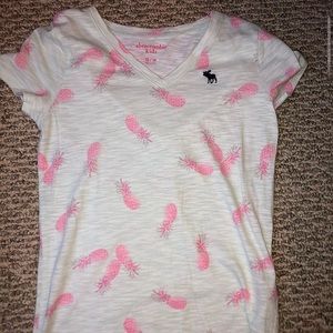 Pink Pineapple Abercrombie Top